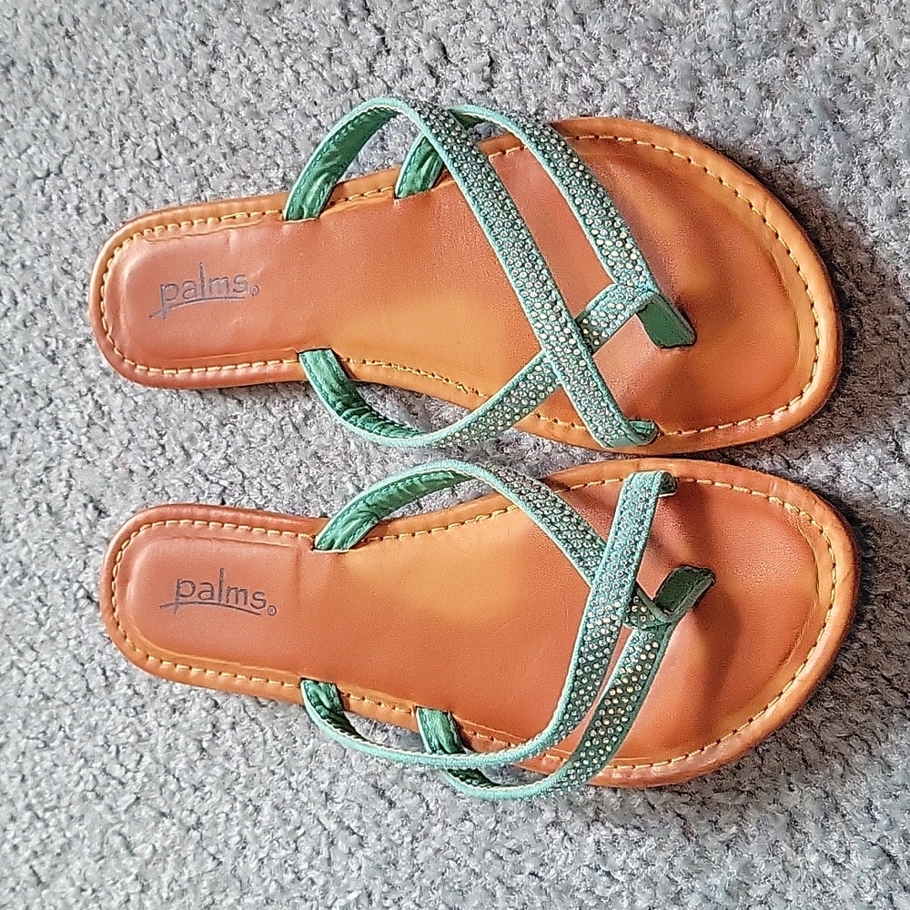 Sequin Flip Flops